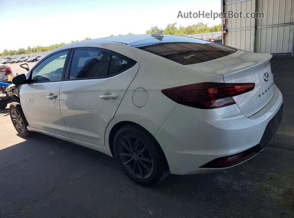 5NPD84LF5LH548567 2020 HYUNDAI ELANTRA White Trasero izquierdo