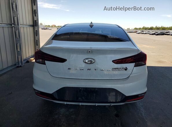 5NPD84LF5LH548567 2020 HYUNDAI ELANTRA White Vista trasera