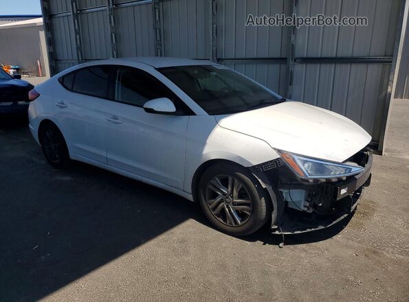 5NPD84LF5LH548567 2020 HYUNDAI ELANTRA White Delantero derecho
