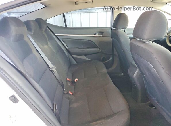 5NPD84LF5LH548567 2020 HYUNDAI ELANTRA White Vista de los asientos traseros