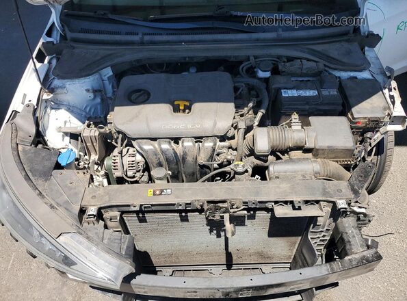 5NPD84LF5LH548567 2020 HYUNDAI ELANTRA White Vista interior trasera