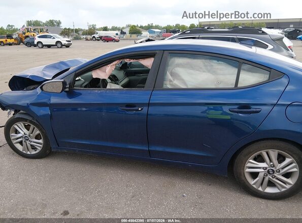 5NPD84LF5LH553994 2020 HYUNDAI ELANTRA Blue 