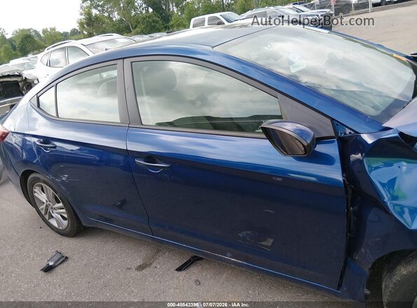 5NPD84LF5LH553994 2020 HYUNDAI ELANTRA Blue Սալոնի 360 աստիճան տեսք