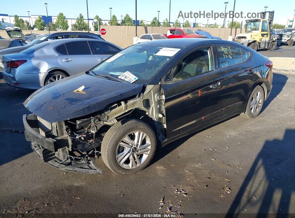 5NPD84LF5LH566471 2020 HYUNDAI ELANTRA Black Передня ліва чверть