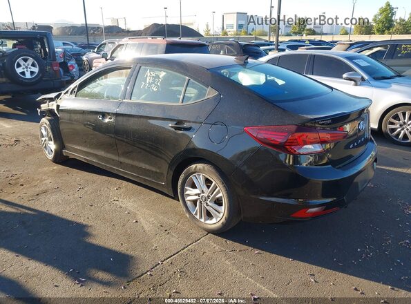 5NPD84LF5LH566471 2020 HYUNDAI ELANTRA Black Задня ліва чверть