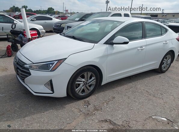 5NPD84LF5LH574201 2020 HYUNDAI ELANTRA White Передня ліва чверть