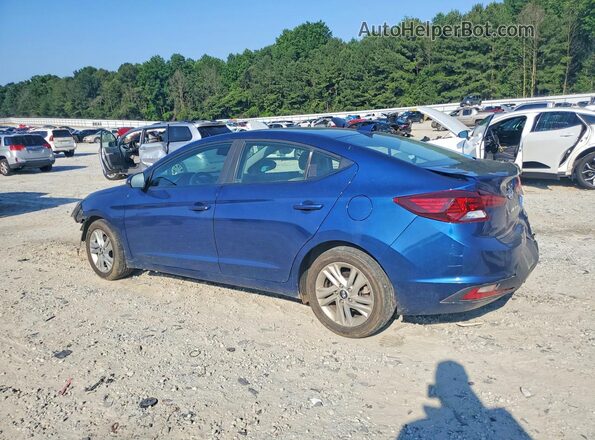 5NPD84LF5LH578555 2020 HYUNDAI ELANTRA Blue Задня ліва чверть