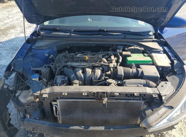 5NPD84LF5LH578555 2020 HYUNDAI ELANTRA Blue Вид задньої частини салону