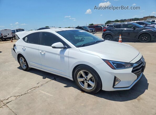5NPD84LF5LH584095 2020 HYUNDAI ELANTRA White Przód prawy