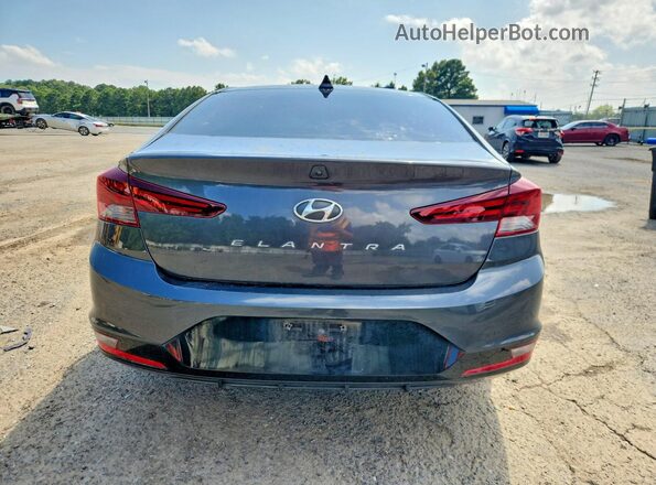 5NPD84LF5LH586770 2020 HYUNDAI ELANTRA Серый Вид сзади