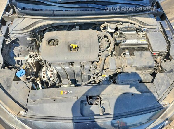 5NPD84LF5LH586770 2020 HYUNDAI ELANTRA Серый Вид задней части салона