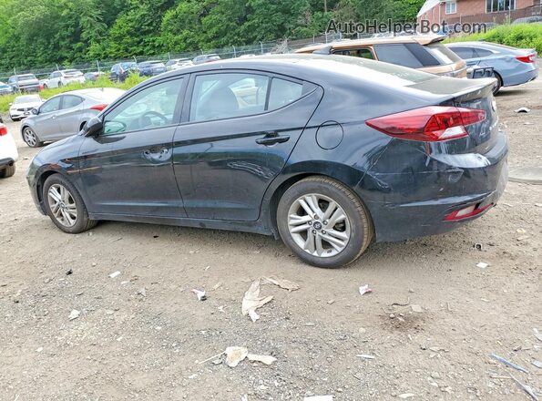 5NPD84LF5LH598143 2020 HYUNDAI ELANTRA Черный Задняя левая четверть