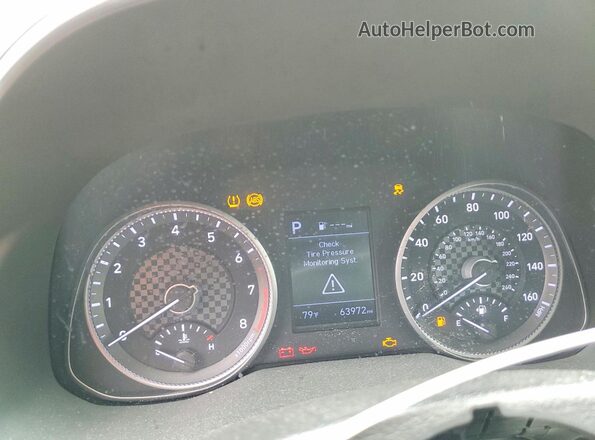 5NPD84LF5LH598143 2020 HYUNDAI ELANTRA Черный Вид щитка приборов