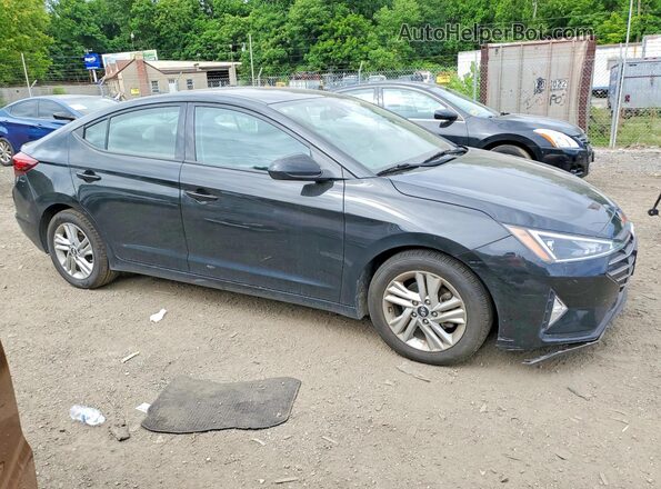 5NPD84LF5LH598143 2020 HYUNDAI ELANTRA Черный Передняя правая четверть