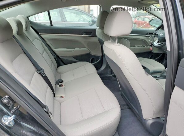 5NPD84LF5LH598143 2020 HYUNDAI ELANTRA Черный Вид задних сидений