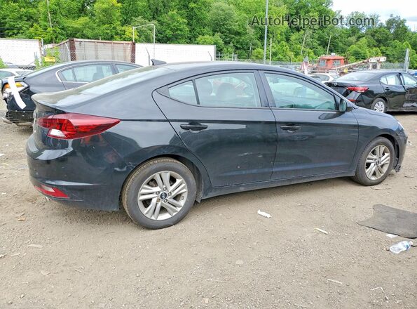 5NPD84LF5LH598143 2020 HYUNDAI ELANTRA Черный Задняя правая четверть