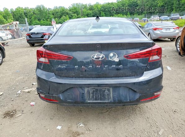 5NPD84LF5LH598143 2020 HYUNDAI ELANTRA Черный Вид сзади