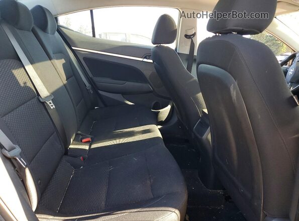 5NPD84LF5LH599356 2020 HYUNDAI ELANTRA Charcoal Rear seats view