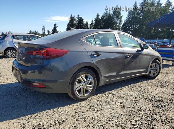 5NPD84LF5LH599356 2020 HYUNDAI ELANTRA Charcoal Rear right
