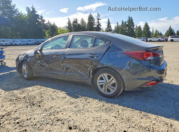5NPD84LF5LH599356 2020 HYUNDAI ELANTRA Charcoal Rear left