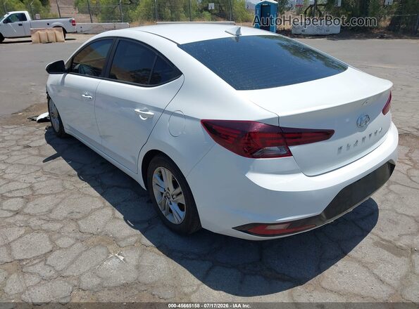 5NPD84LF5LH600005 2020 HYUNDAI ELANTRA Белый Задняя левая четверть