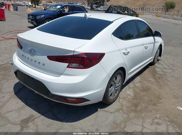 5NPD84LF5LH600005 2020 HYUNDAI ELANTRA Белый Задняя правая четверть