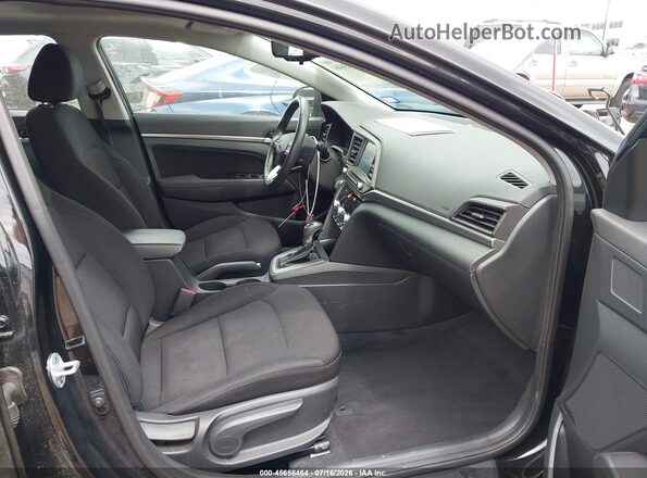 5NPD84LF5LH601137 2020 HYUNDAI ELANTRA Black Front interior view