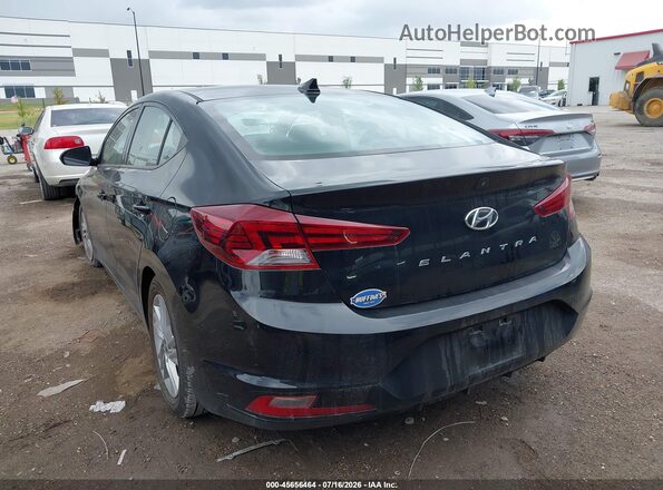 5NPD84LF5LH601137 2020 HYUNDAI ELANTRA Black Rear left