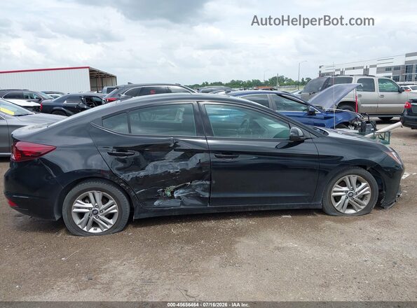5NPD84LF5LH601137 2020 HYUNDAI ELANTRA Black Rear interior view