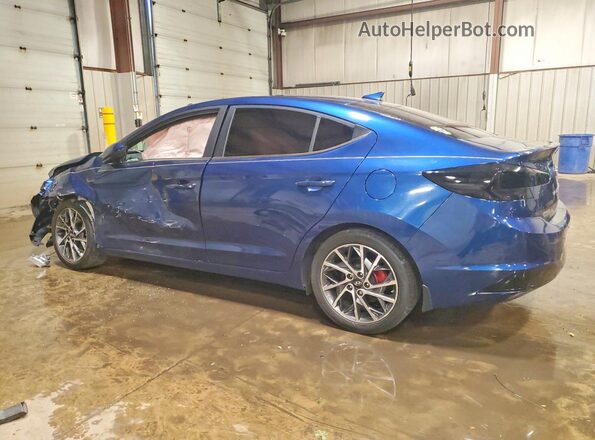 5NPD84LF5LH616835 2020 HYUNDAI ELANTRA Blue Rear left