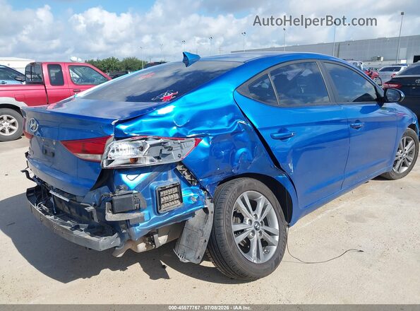5NPD84LF6HH020270 2017 HYUNDAI ELANTRA Blue Դիմացի տեսք