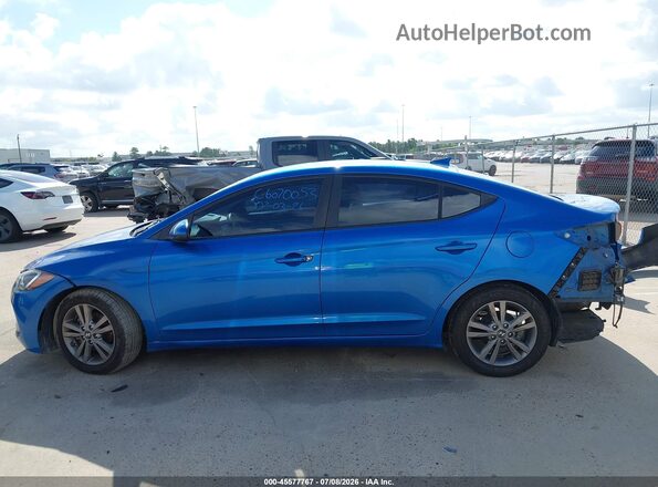 5NPD84LF6HH020270 2017 HYUNDAI ELANTRA Blue 