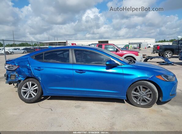 5NPD84LF6HH020270 2017 HYUNDAI ELANTRA Blue Սալոնի 360 աստիճան տեսք