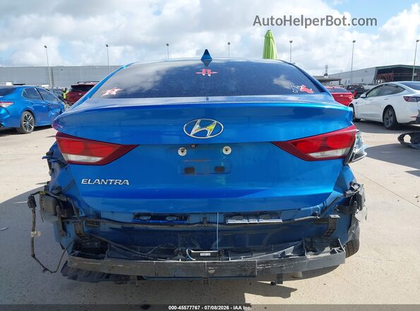 5NPD84LF6HH020270 2017 HYUNDAI ELANTRA Blue 