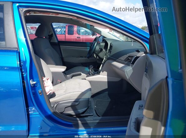 5NPD84LF6HH020270 2017 HYUNDAI ELANTRA Blue Սալոնի դիմացի տեսք