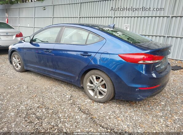 5NPD84LF6HH028059 2017 HYUNDAI ELANTRA Blue Задня ліва чверть