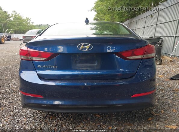 5NPD84LF6HH028059 2017 HYUNDAI ELANTRA Blue 