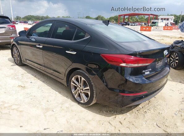 5NPD84LF6HH032757 2017 HYUNDAI ELANTRA Black Задня ліва чверть