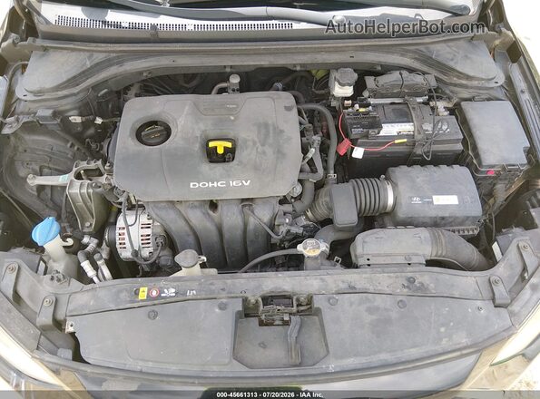 5NPD84LF6HH032757 2017 HYUNDAI ELANTRA Black Вид ззаду