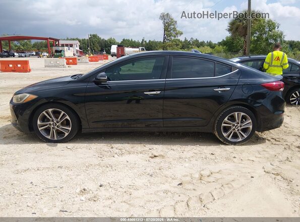 5NPD84LF6HH032757 2017 HYUNDAI ELANTRA Black Панорамний вид салону 360°