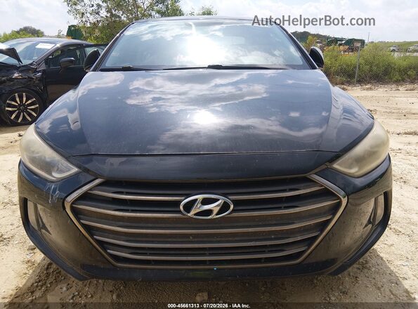 5NPD84LF6HH032757 2017 HYUNDAI ELANTRA Black Вид спереду
