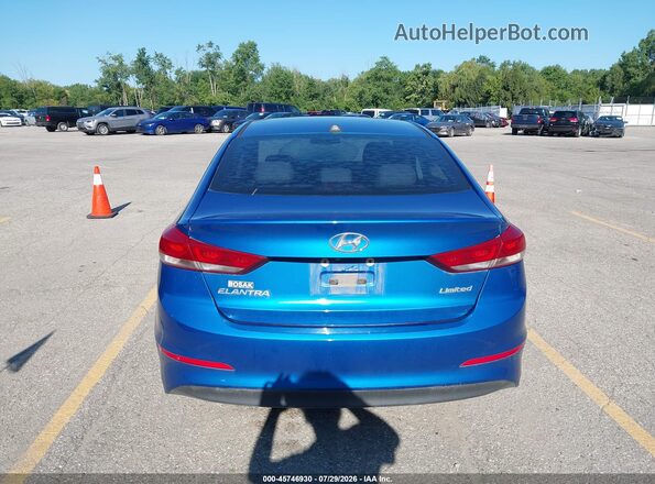 5NPD84LF6HH038994 2017 HYUNDAI ELANTRA Blue 