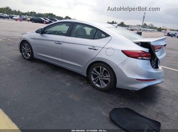 5NPD84LF6HH040843 2017 HYUNDAI ELANTRA Gray Trasero izquierdo