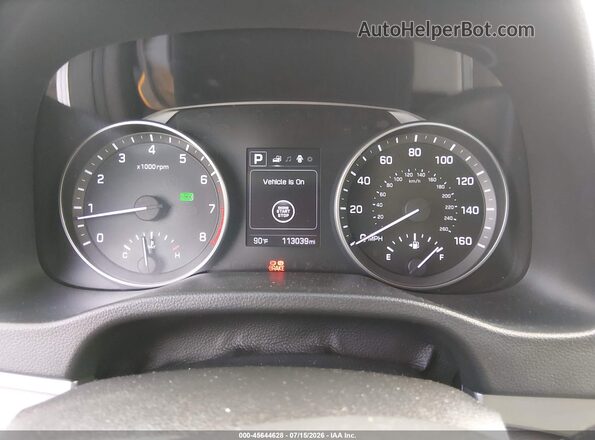 5NPD84LF6HH040843 2017 HYUNDAI ELANTRA Gray Vista de los asientos traseros