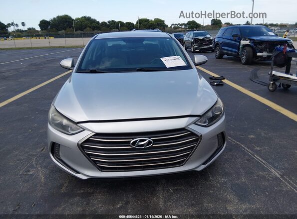 5NPD84LF6HH040843 2017 HYUNDAI ELANTRA Gray Vista del cuadro de instrumentos