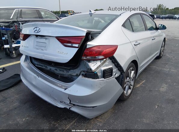 5NPD84LF6HH040843 2017 HYUNDAI ELANTRA Gray Vista frontal
