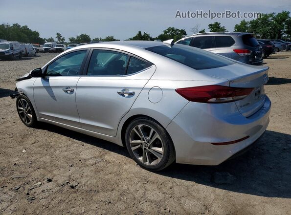 5NPD84LF6HH057903 2017 HYUNDAI ELANTRA Серебряный Задняя левая четверть
