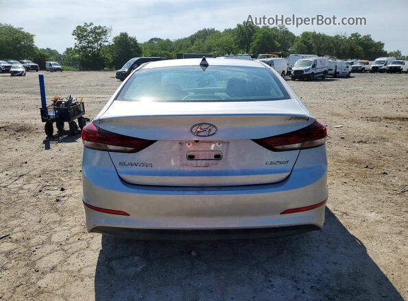 5NPD84LF6HH057903 2017 HYUNDAI ELANTRA Серебряный Вид сзади