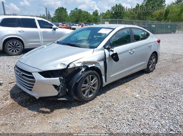 5NPD84LF6HH071672 2017 HYUNDAI ELANTRA Silver Front left