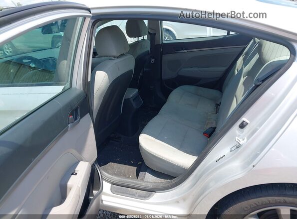 5NPD84LF6HH071672 2017 HYUNDAI ELANTRA Silver VIN sticker view